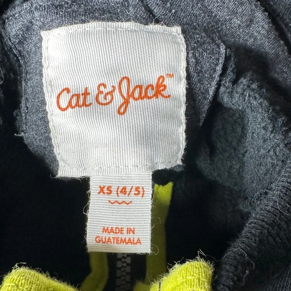 5/$25 😻 Cat & Jack Skeleton Zip-Up Hoodie